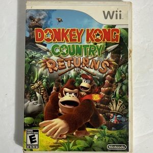 Donkey Kong Country Returns Nintendo Wii